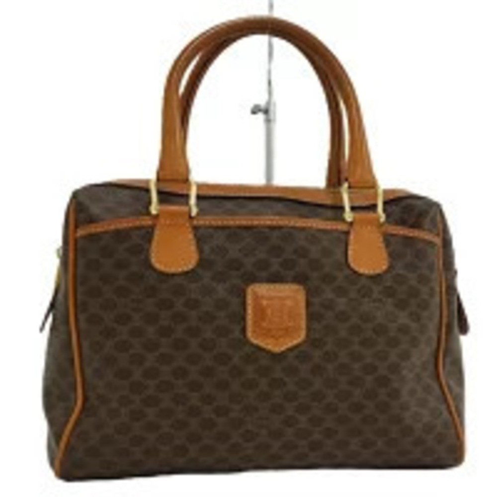 Celine Boston Bag Macadam Brown